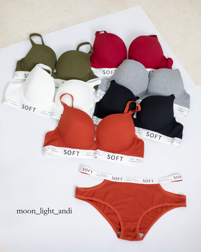 ست شورت و سوتین کبریتی SOFT 456